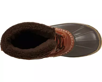 Ботинки Snow Boot Tumbled Leather Lace-Up L.L.Bean, клен