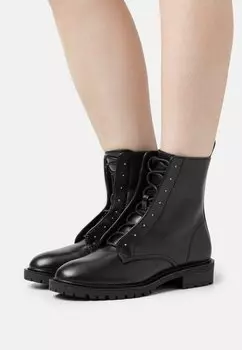 Ботинки со шнурками ONLY SHOES ONLTINA LACE UP BOOT, черный