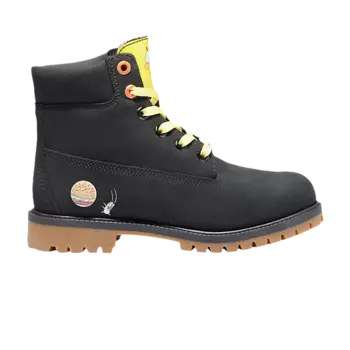 Ботинки SpongeBob SquarePants x 6 Inch Junior Timberland, черный