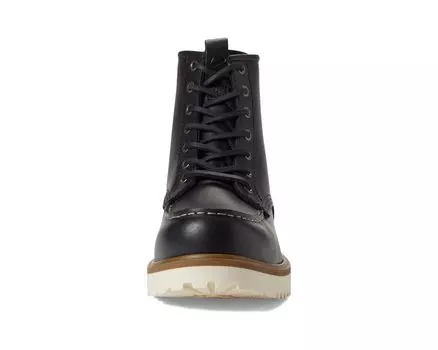 Ботинки Staker Moc Toe Tie Premium Lace Boot ECCO, черный