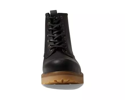 Ботинки Staker Plain Toe Tie Premium Lace Boot ECCO, черный