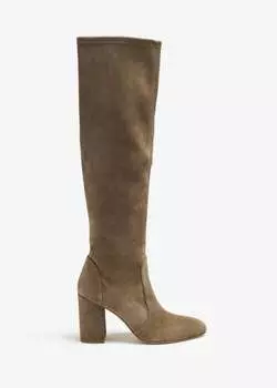 Ботинки Stuart Weitzman Yuliana 85 Slouch, коричневый