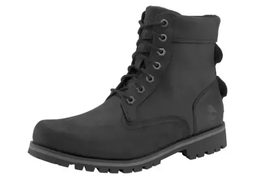 Ботинки Timberland на шнуровке "Rugged WP II 6in PT Bt", водонепроницаемые, черный