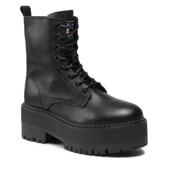 Ботинки Tommy Jeans TjwBoot Zip, черный