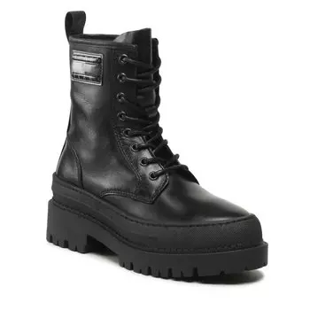 Ботинки Tommy Jeans TjwFoxing Lace, черный