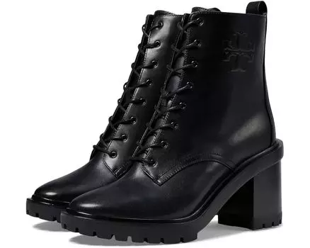 Ботинки Tory Burch 95 mm Double T Lug, цвет Perfect Black