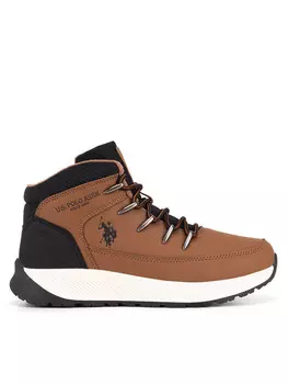 Ботинки U.S. Polo Assn., коричневый