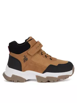 Ботинки U.S. Polo Assn., коричневый