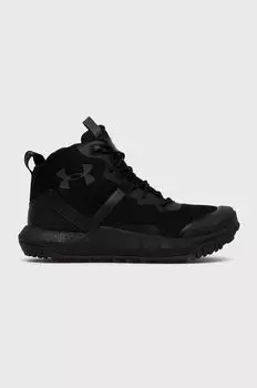 Ботинки UA Micro G Valsetz на молнии 3023747 Under Armour, черный