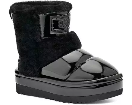 Ботинки UGG Classic Chillapeak Shine, черный