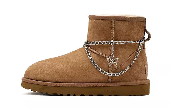 Ботинки UGG CLASSIC MINI Snow Boots Women's Brown