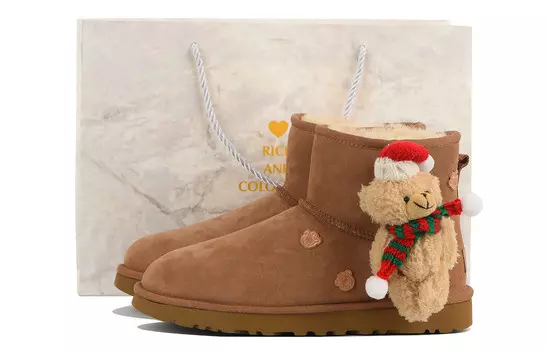 Ботинки UGG CLASSIC MINI Snow Boots Women's Chestnut