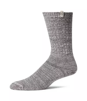 Ботинки UGG Rib Knit Slouchy Crew Socks, цвет Nightfall