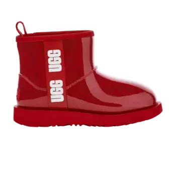 Ботинки UGG Wmns Classic Clear Mini Boot Samba Red, красный