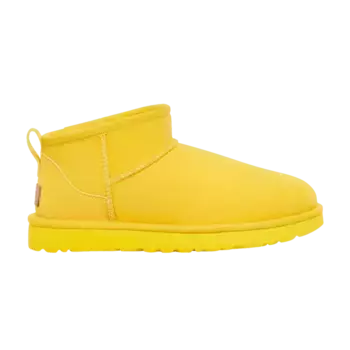 Ботинки UGG Wmns Classic Ultra Mini Boot Canary, желтый