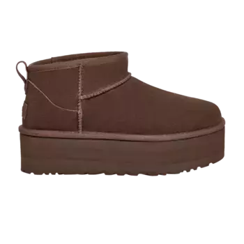 Ботинки UGG Wmns Classic Ultra Mini Platform Boot Burnt Cedar, коричневый