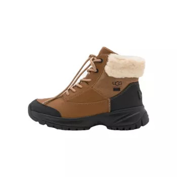 Ботинки UGG Yose Fluff, коричневый