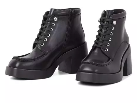 Ботинки Vagabond Shoemakers Brooke Leather Lace-Up Bootie, черный