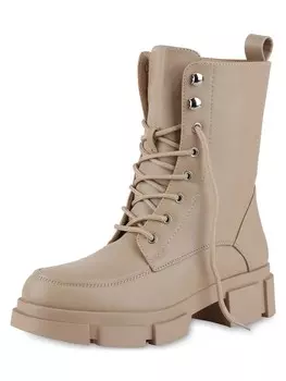 Ботинки Van Hill Lace-Up Ankle Boots Olivia, цвет Cappuccino