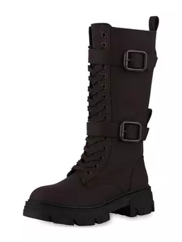 Ботинки Van Hill Lace-Up Boots Ava, темно-коричневый