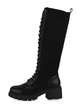 Ботинки Van Hill Lace-Up Boots Eleanor, черный