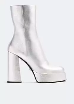 Ботинки Versace Aevitas Platform, серебряный