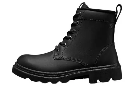 Ботинки женские черные Ecco