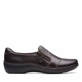 Ботинки женские Clarks, темно-коричневый