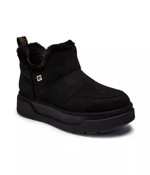 Ботинки женские Guess утепленные зимние, черный