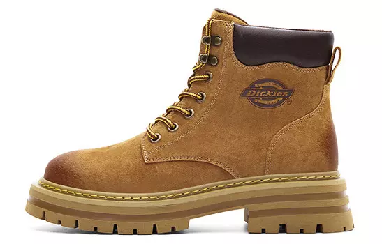 Ботинки женские желтые Dickies