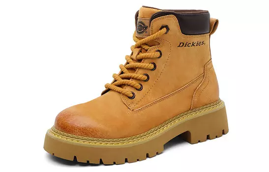 Ботинки женские желтые Dickies