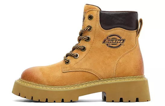 Ботинки женские желтые Dickies