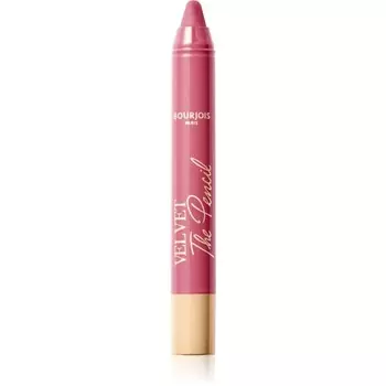 Bourjois, Губная помада Velvet The Pencil с матовым финишем, оттенок 02 Amou-rose, 1,8 г