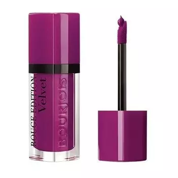 Bourjois, Rouge Edition Velvet, матовая жидкая губная помада 21 Saperliprunette, 6,7 мл