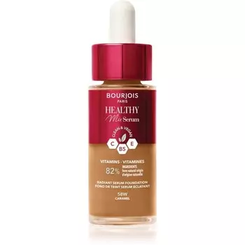 Bourjois, Тональная основа Healthy Mix Light, придающая естественный вид, оттенок 58w Caramel, 30 мл