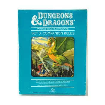 Бокс-сет Companion Rules Set (4th Printing), Basic Dungeons & Dragons (Original Edition) - Box Sets & Core Rules