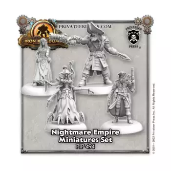 Бокс-сет миниатюр Scoundrels of the Nightmare Empire Miniatures Set, Iron Kingdoms RPG (5e)