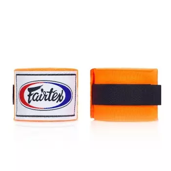 Боксерские бинты Fairtex, 120", оранжевый