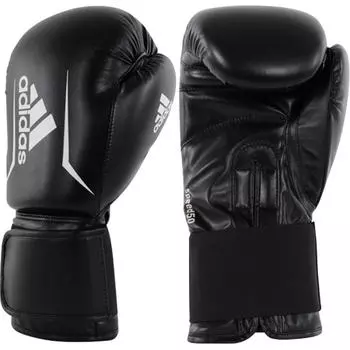 Боксерские перчатки Speed 50 черные ADIDAS, черный