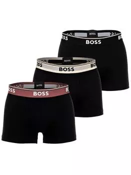 Боксерские трусы BOSS, черный