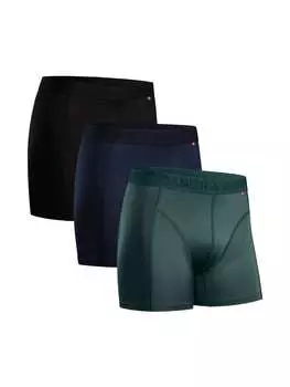 Боксерские трусы DANISH ENDURANCE, цвет black/blue/green