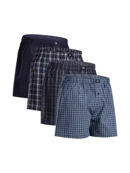 Боксерские трусы DANISH ENDURANCE, цвет blue/grey mix