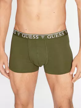 Боксерские трусы Guess, зеленый