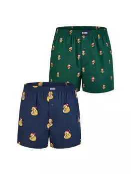Боксерские трусы Happy Shorts, цвет ducks and gingerbread