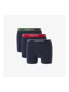 Боксерские трусы Lacoste, цвет navy/grn