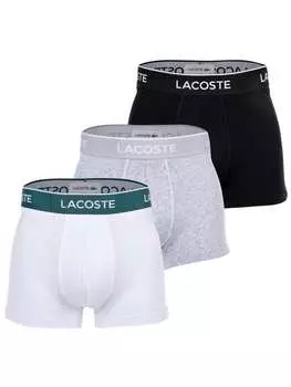 Боксерские трусы Lacoste, цвет schwarz/grau/wei