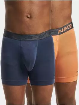 Боксерские трусы Nike, цвет hot curry/thunder blue
