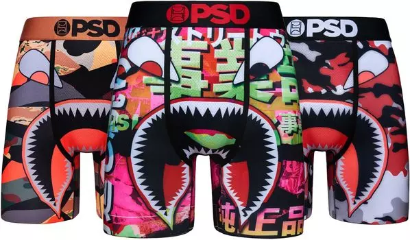 Боксерские трусы PSD, цвет Multi/ Wf Energy 3-Pack