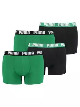 Боксерские трусы Puma, цвет grn/schwarz