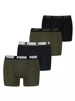 Боксерские трусы Puma, цвет schwarz/grn
